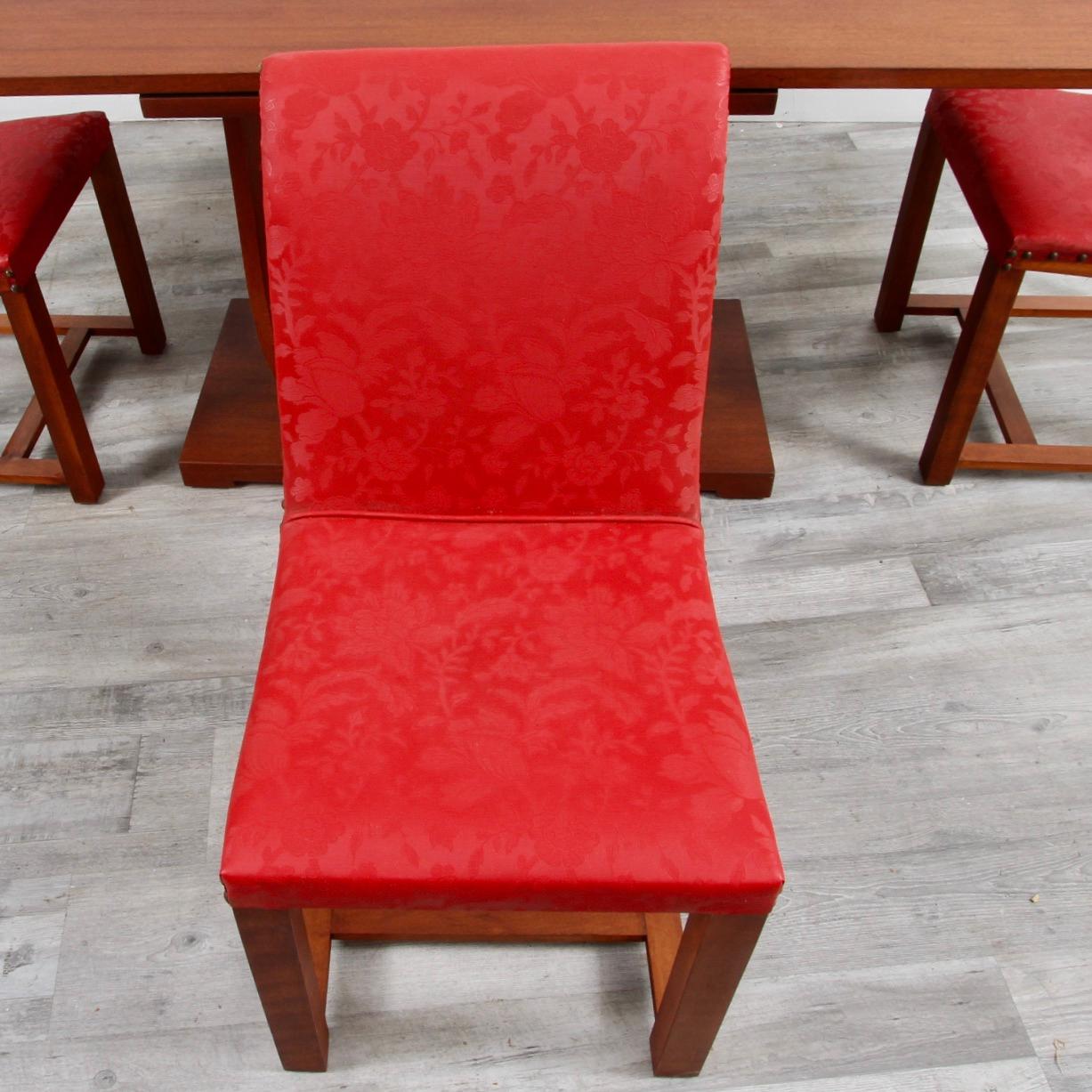 American Four Art Deco Gilbert Rohde For Heywood Wakefield Dining Chairs For Sale