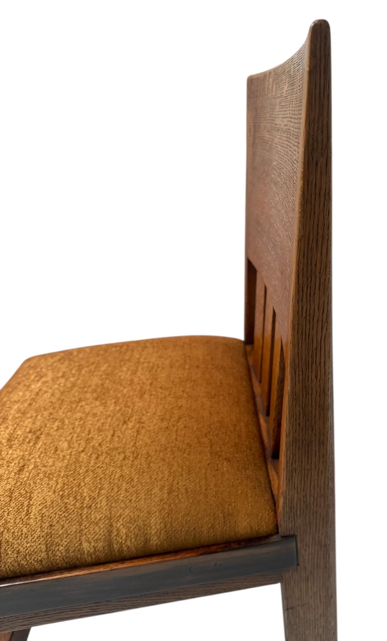 Vier modernistische Art-Déco-Esszimmerstühle von Hendrik Wouda für Pander, 1924 im Angebot 2