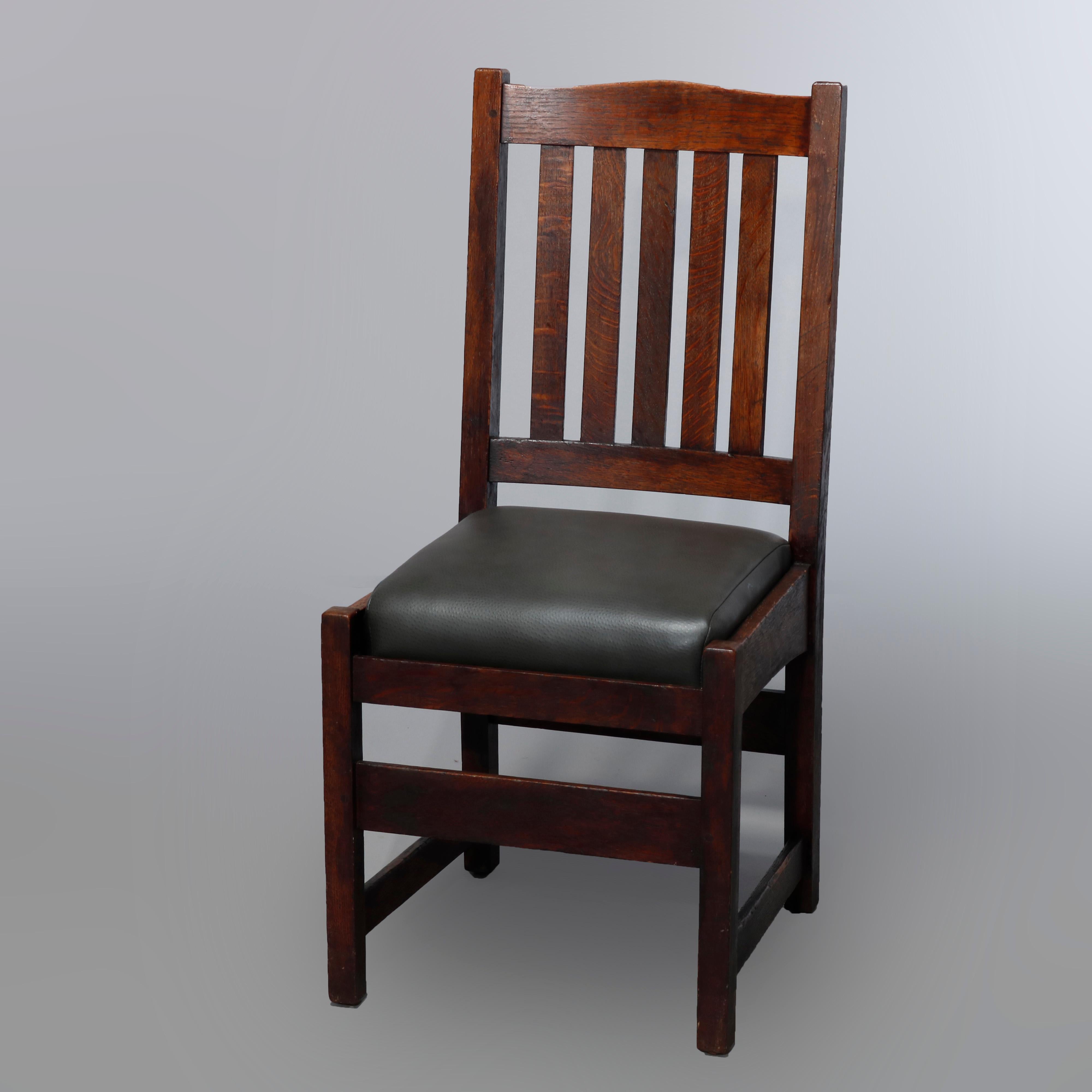 stickley dining chairs