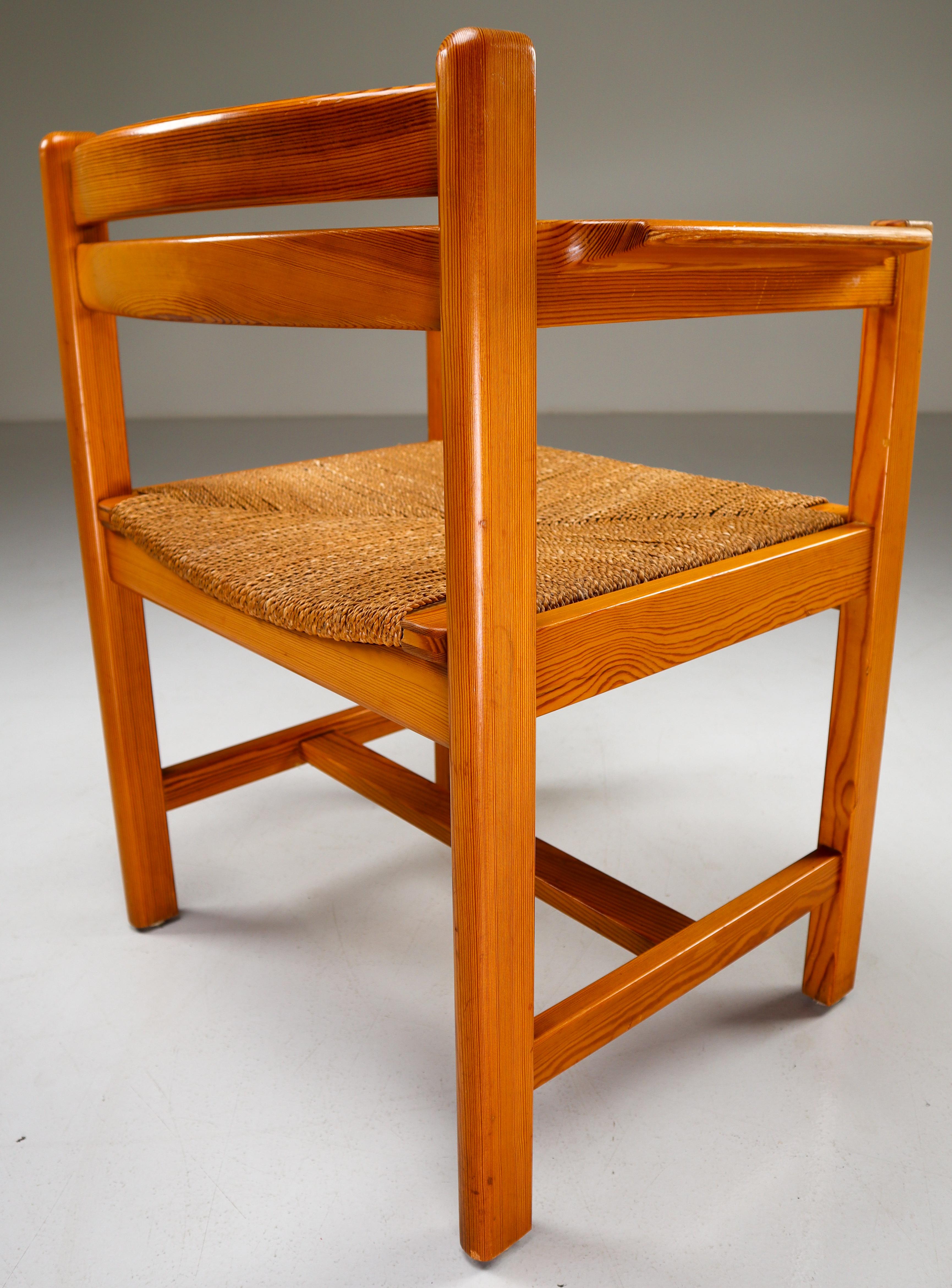 Vier Asserbo-Stühle von Brge Mogensen für AB Karl Andersson & Sner Schweden 1960er Jahre (Schwedisch) im Angebot