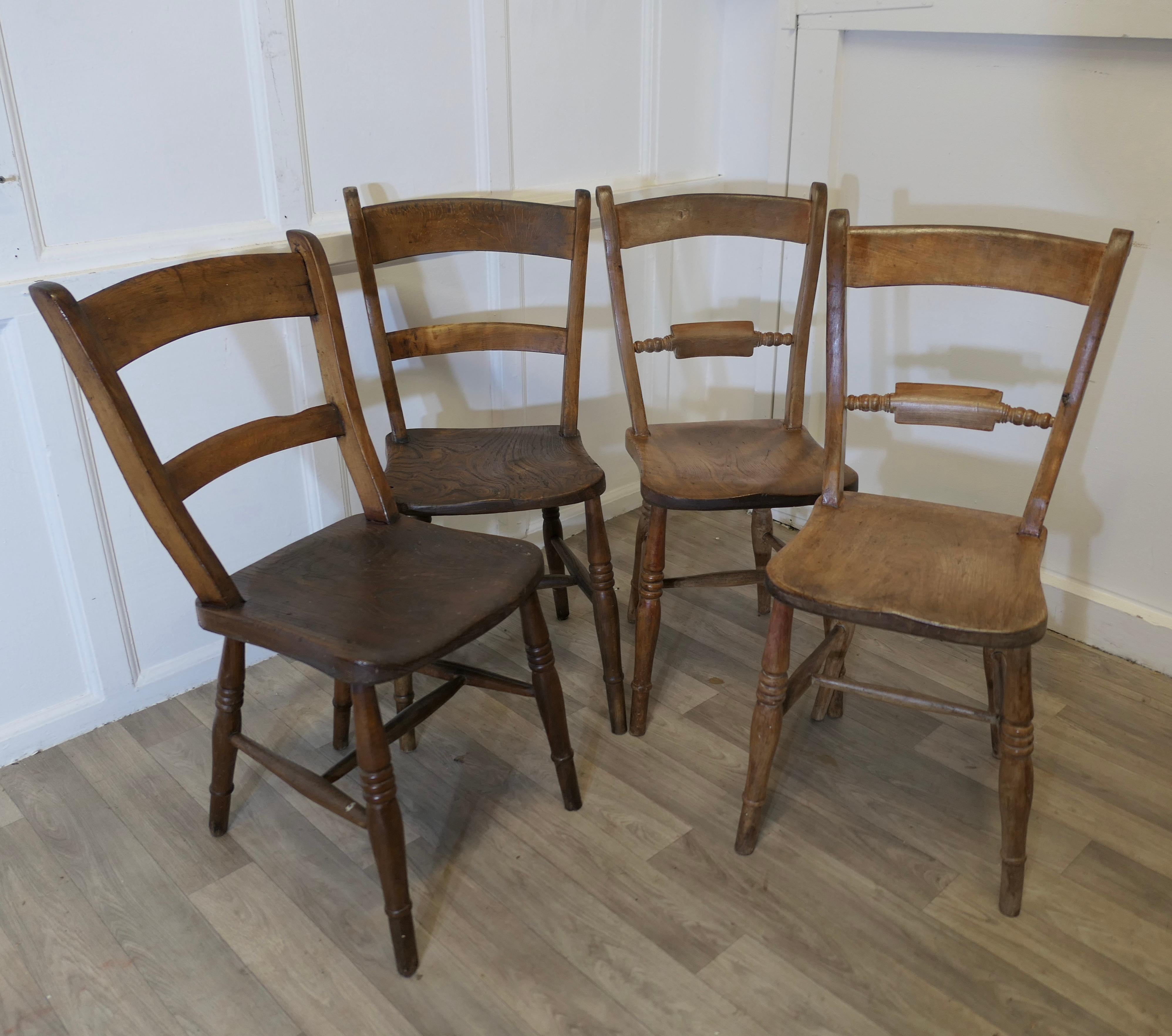 Two Beech and Elm Bar Back Kitchen  Chairs   These are good quality chairs 1