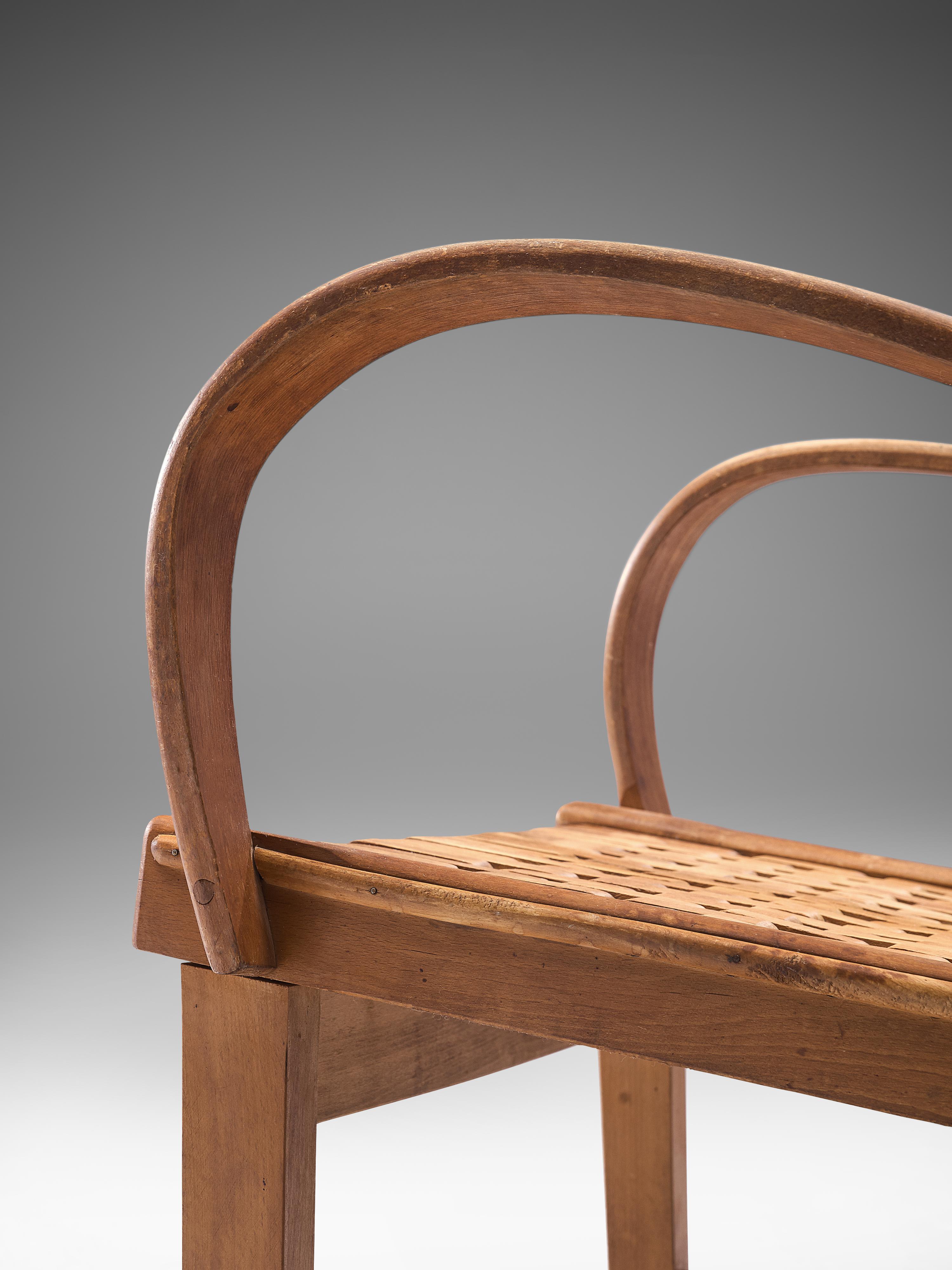 Sessel von Erich Dieckmann für Gelenka Bauhaus (Moderne der Mitte des Jahrhunderts)