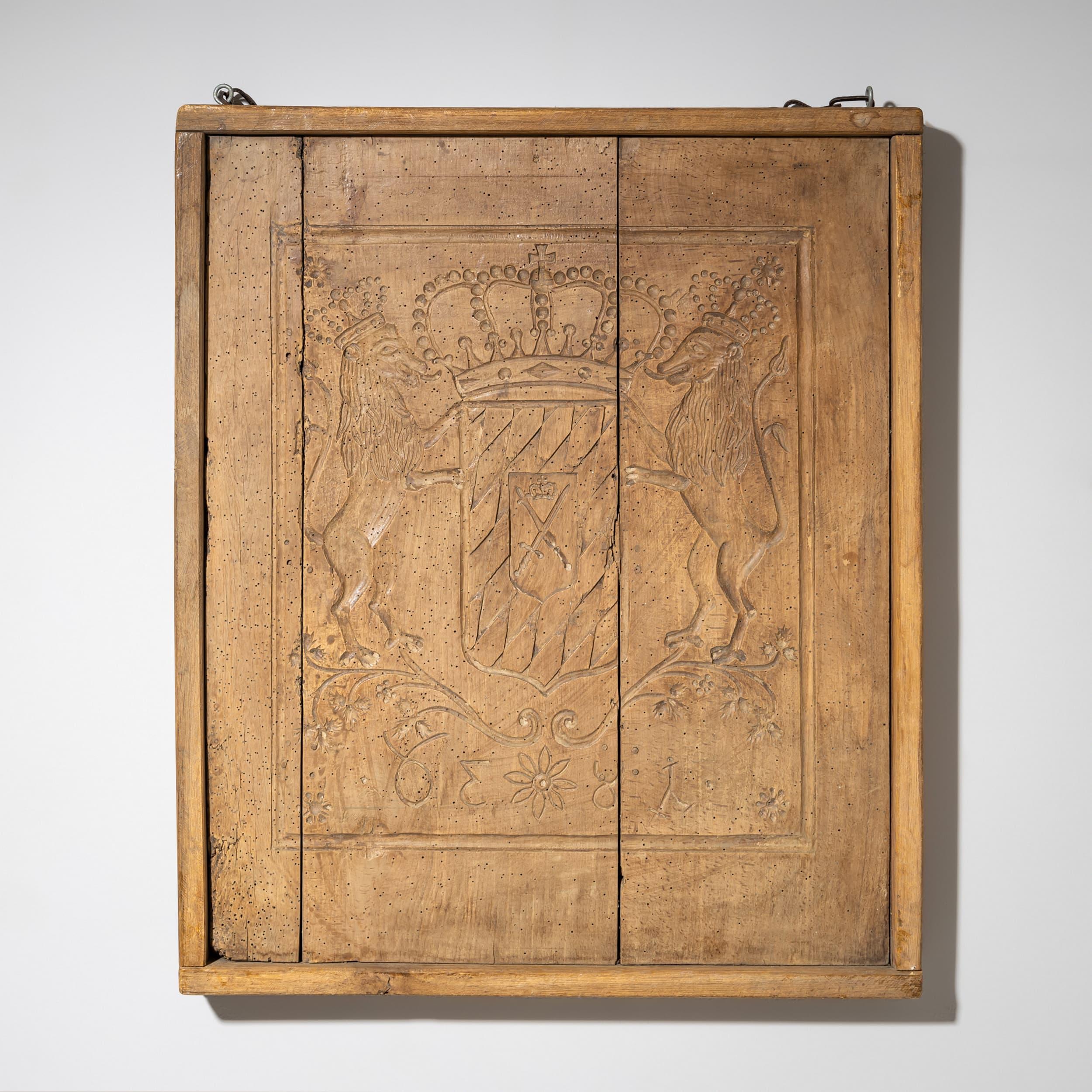 Sculpté à la main Quatre moules en bois Biedermeier, probablement Allemagne du Sud, 1ère moitié du 19ème siècle en vente