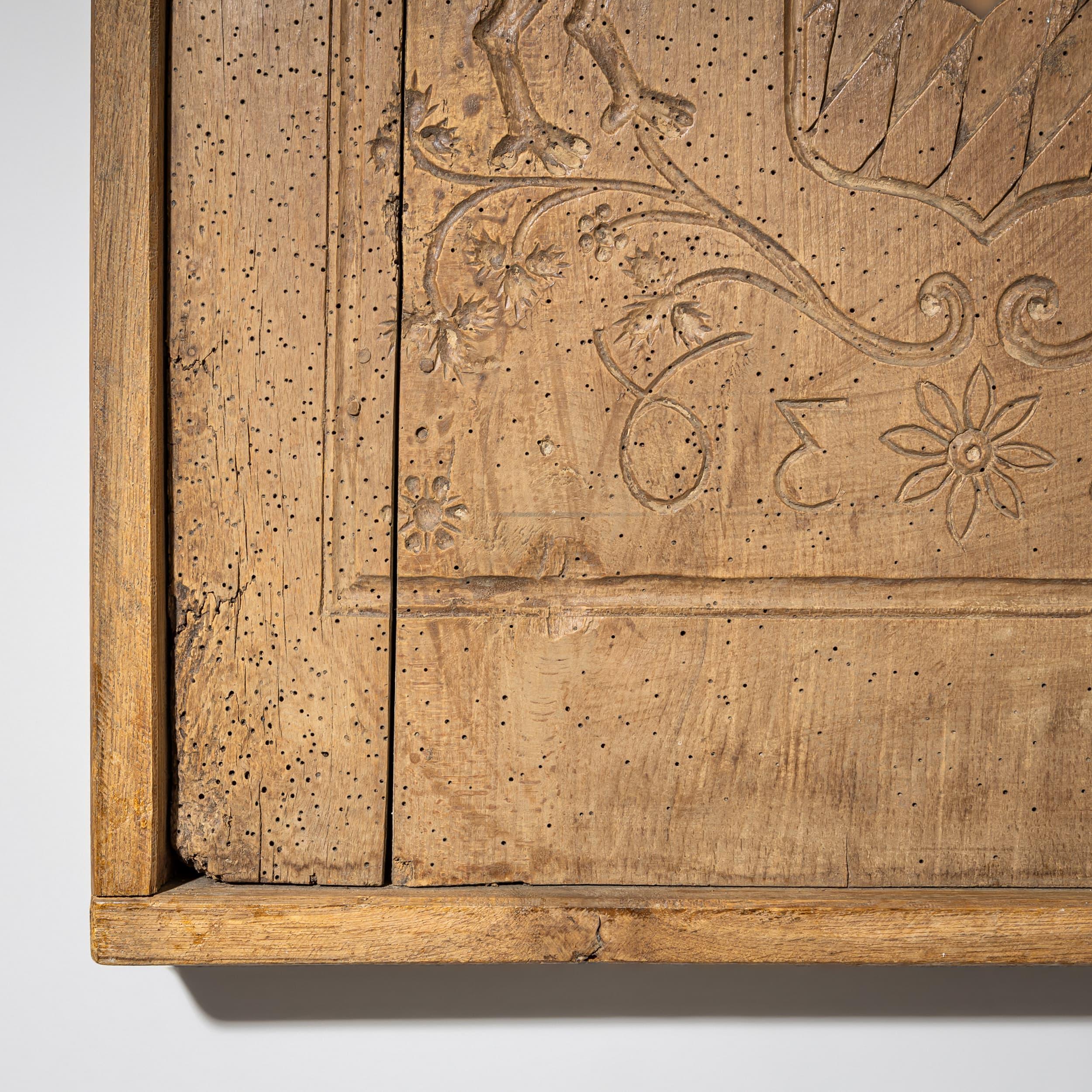XIXe siècle Quatre moules en bois Biedermeier, probablement Allemagne du Sud, 1ère moitié du 19ème siècle en vente