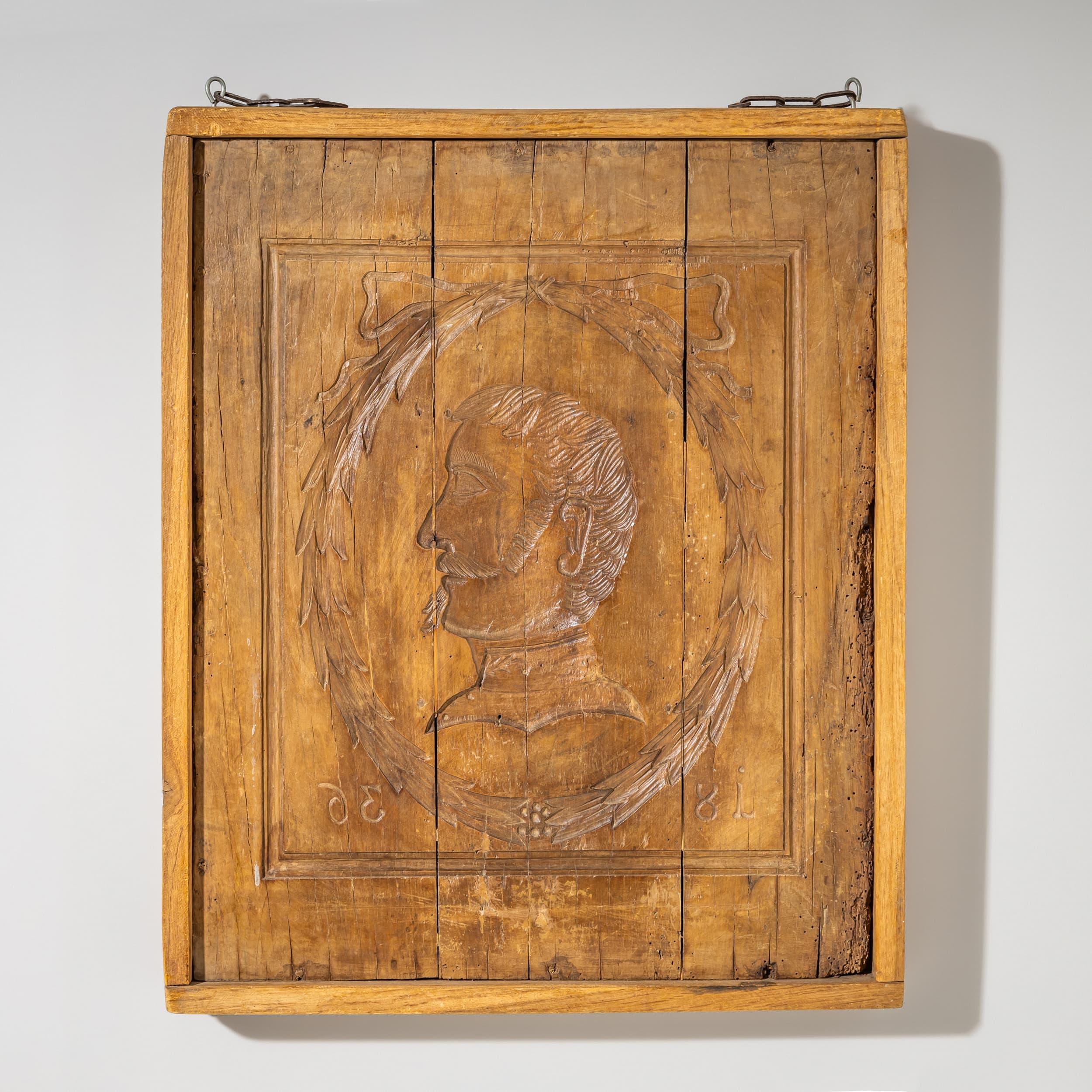 Quatre moules en bois Biedermeier, probablement Allemagne du Sud, 1ère moitié du 19ème siècle en vente 1