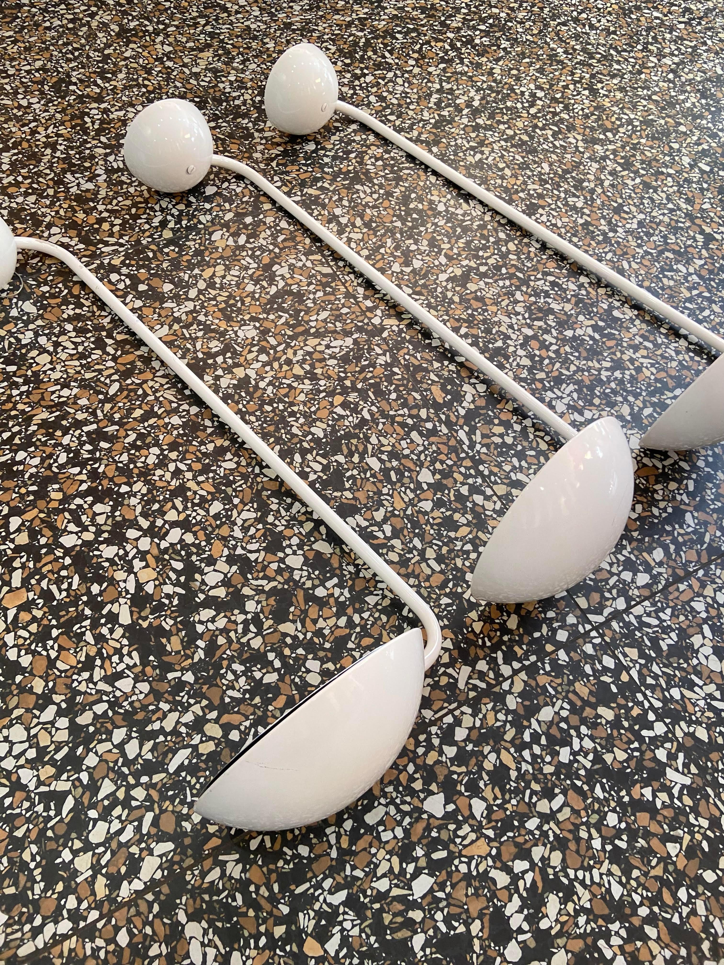 Mid-Century moderno Lampada da soffitto Four Bikini, design di R. Barbieri e G. Marianelli , circa 1980 in vendita