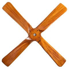 Vintage Four Blade Wood Propeller