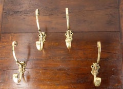 Four Bronze Coat Hook, circa 1910