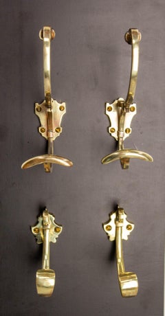 Four Bronze Coat Hook, circa 1910