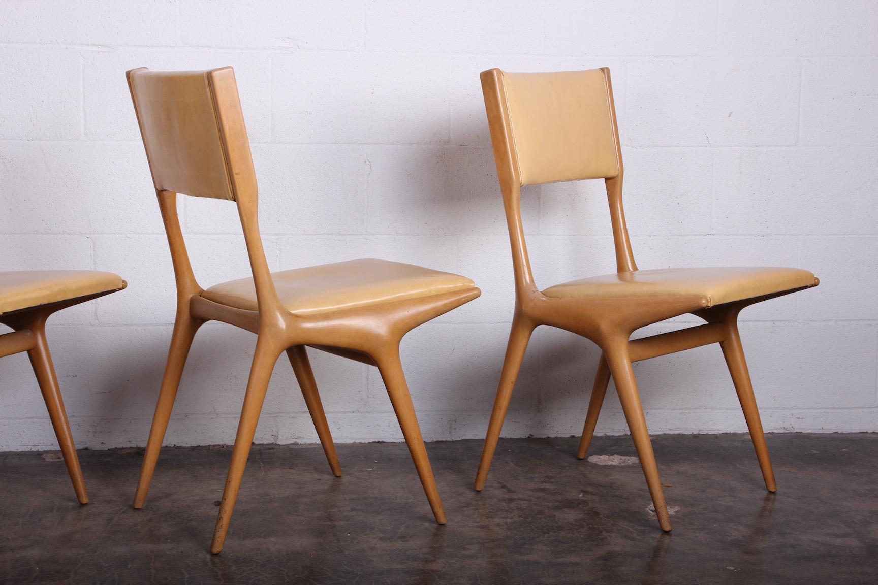Four Carlo de Carli Chairs for Singer and Sons 1