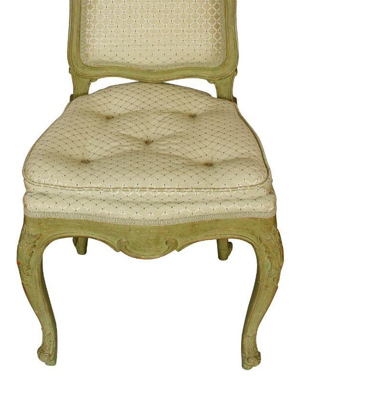 Four Carved Shell Back Dining Chairs For Sale at 1stDibs | french ...