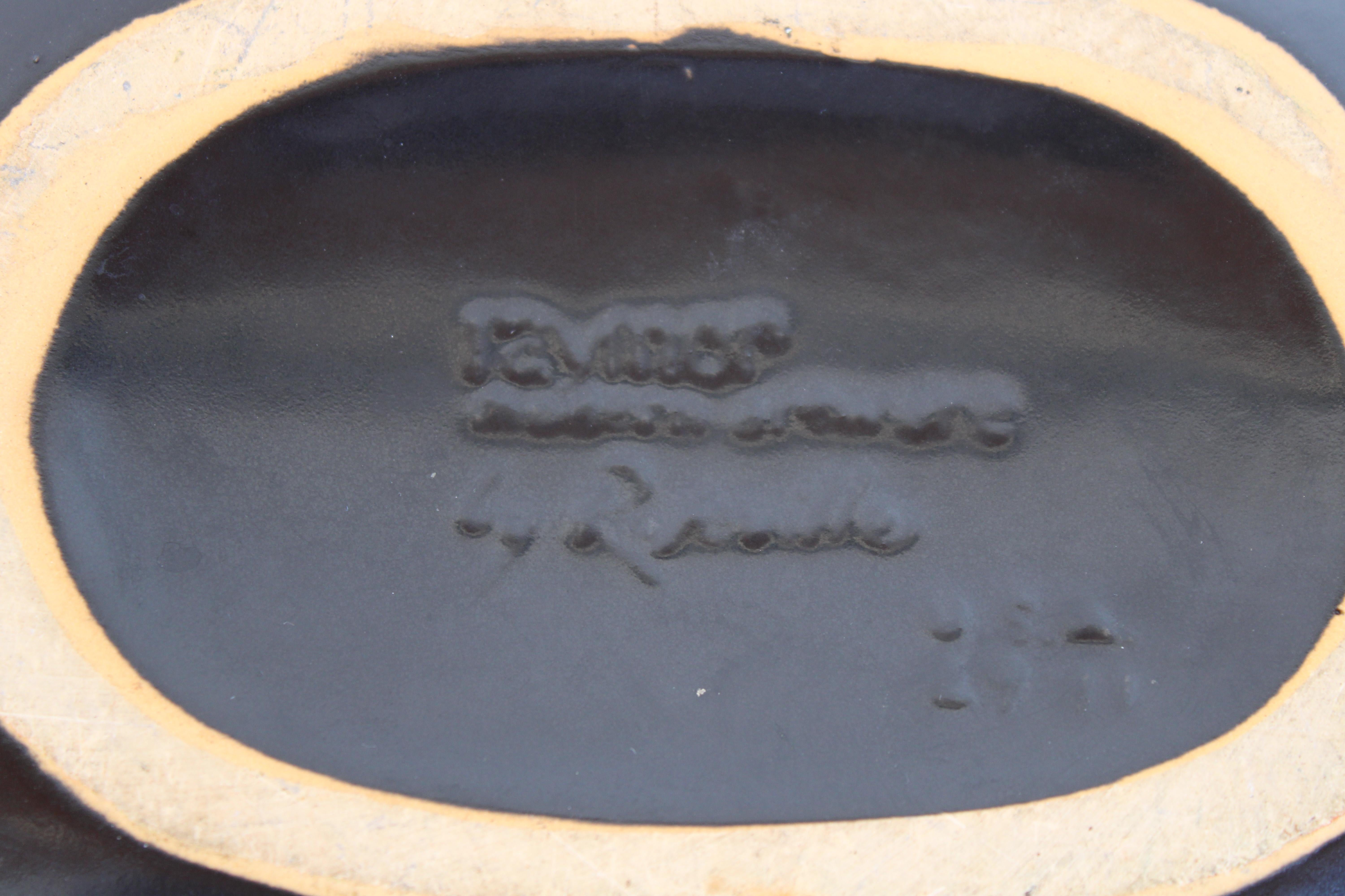 Cuatro piezas de cerámica de Ben Seibel, Raymor Modern Artware de Roseville en venta 2