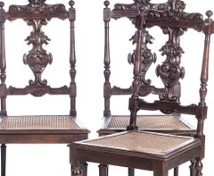 Four chairs - 19th century