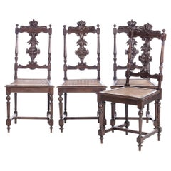 Four chairs - 19th century