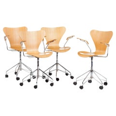 Four Chairs Arne Jacobsen