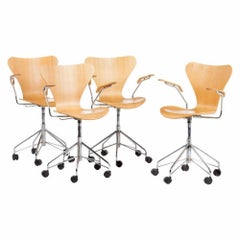 Four Chairs Arne Jacobsen