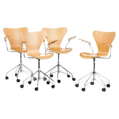Four Chairs Arne Jacobsen