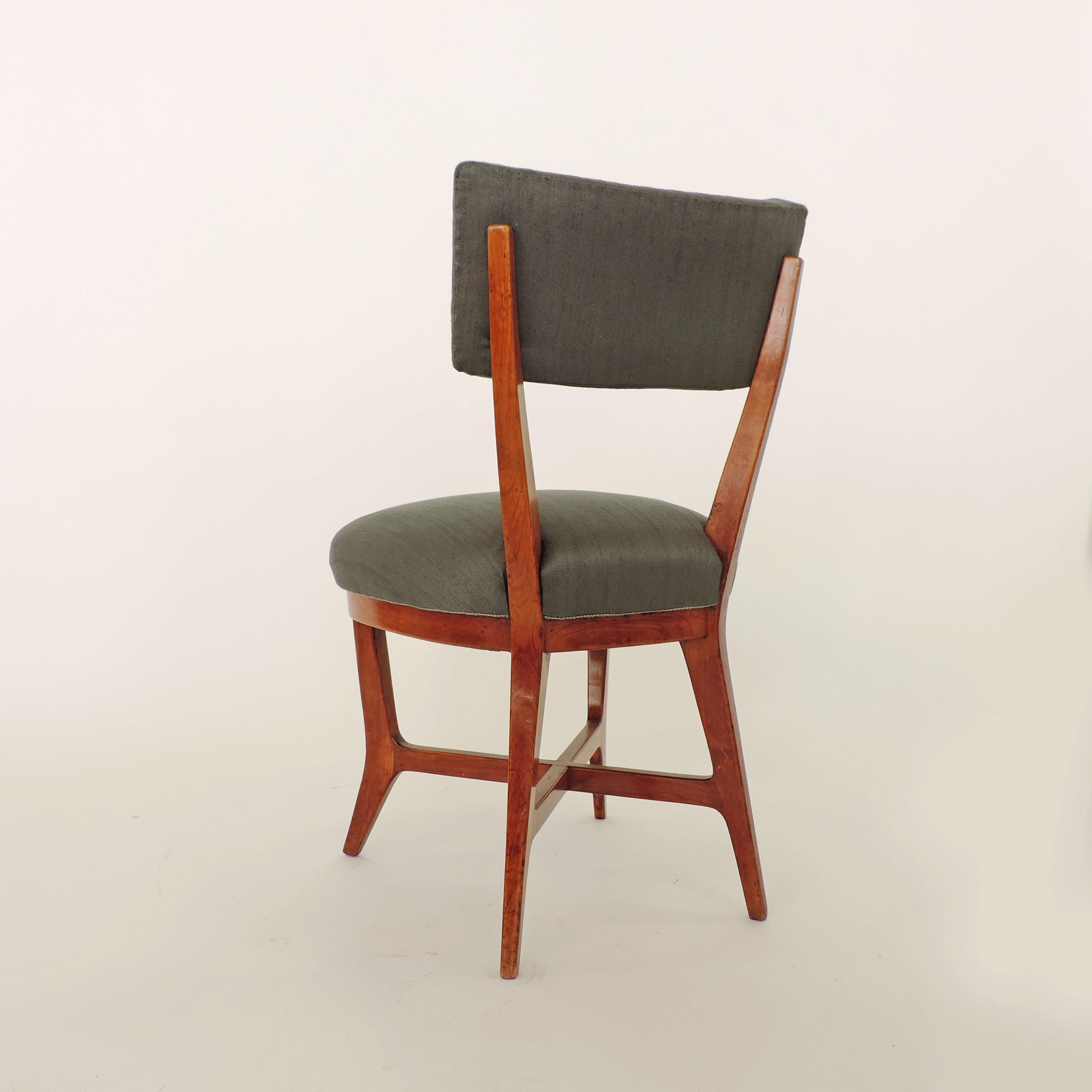 italien Quatre chaises attribuées au Studio BBPR, Italie, années 1940 en vente