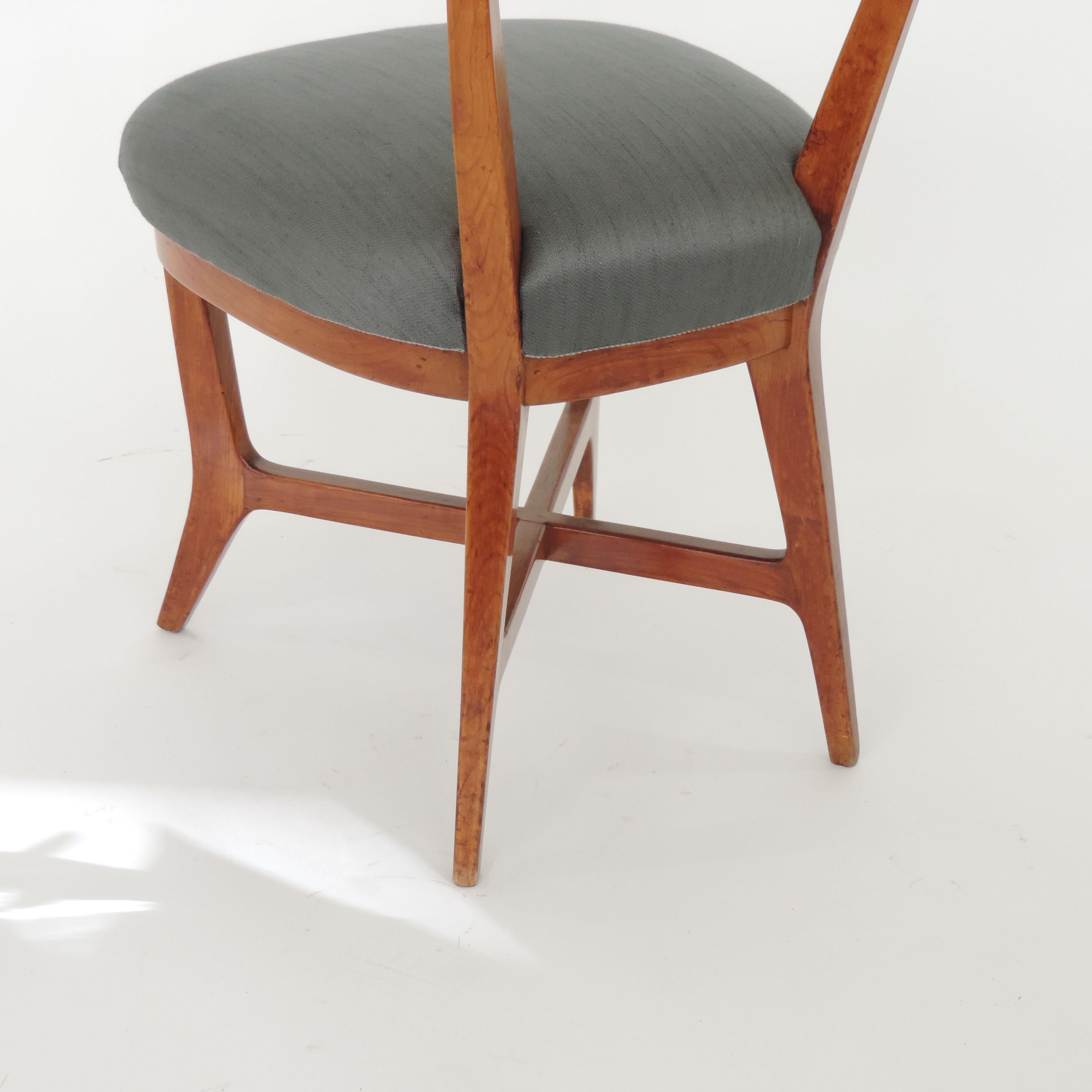 Four Chairs Attributed to Studio BBPR, Italy, 1940s For Sale 1