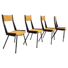 Four Chairs "Boomerang" Design Carlo Ratti 1950s