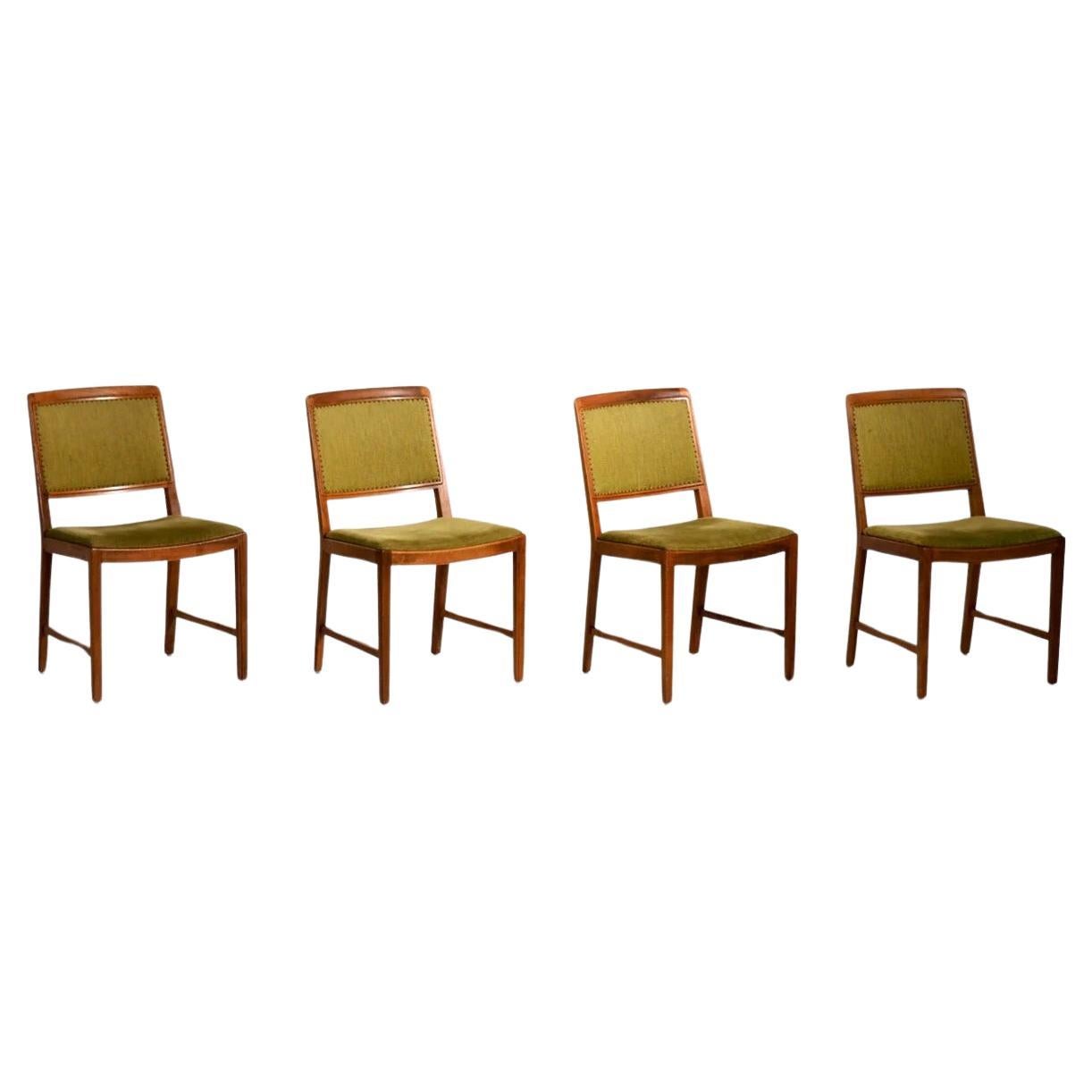Four chairs by Bertil Fridhagen for Bodafors, 1959.
