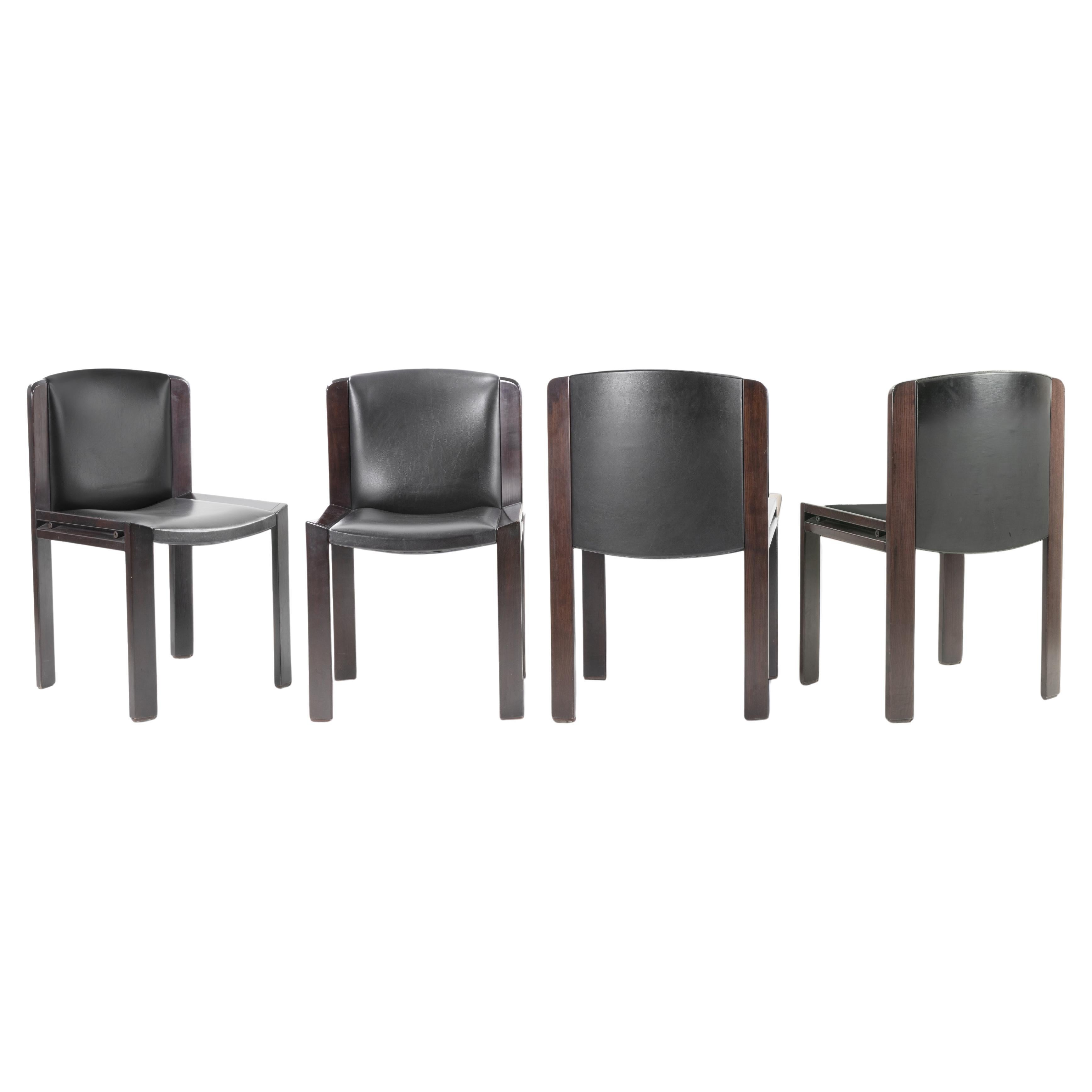 Four Chairs by Joe Colombo for Pozzi, 1966