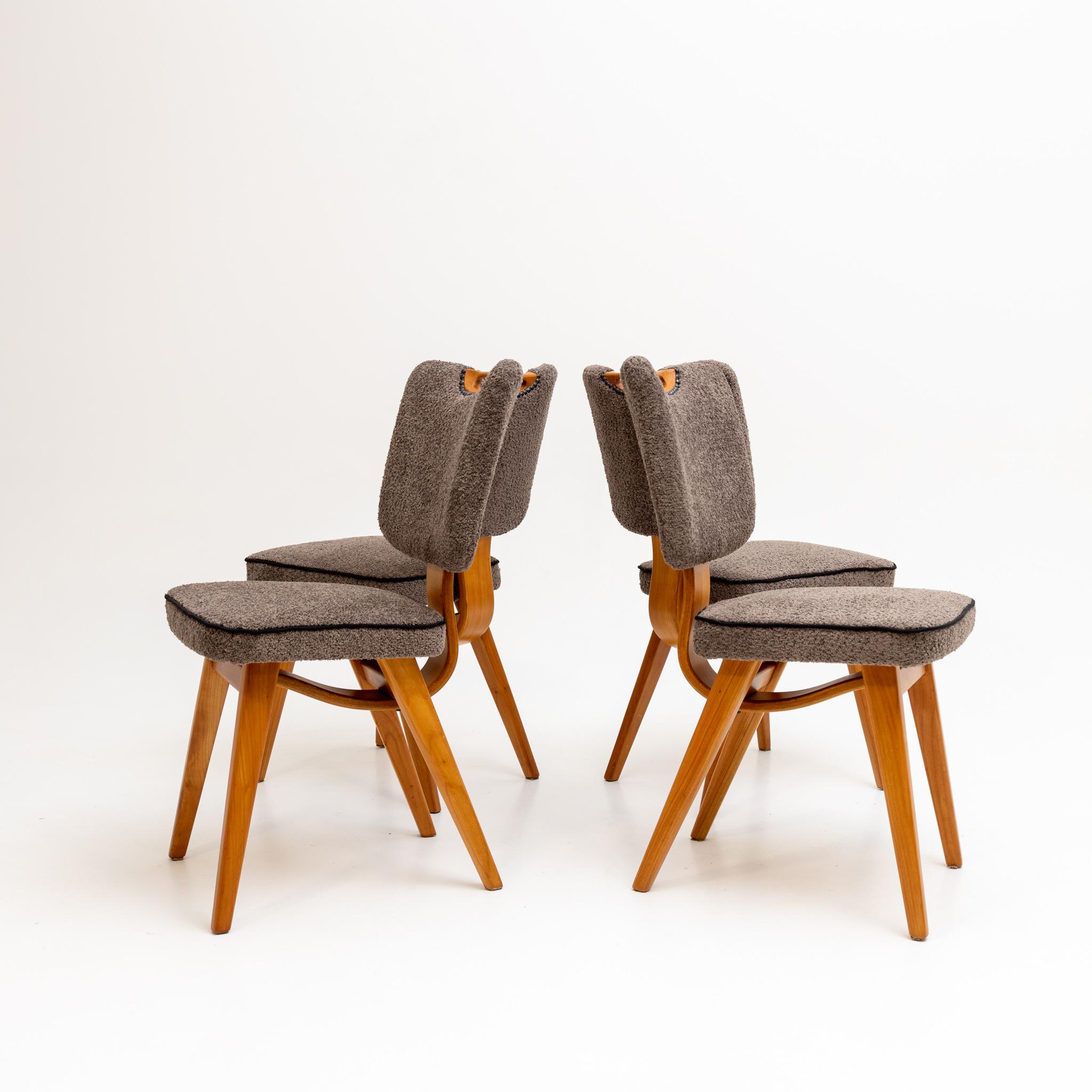 Four Chairs, Italian Manufactory, Mid-20th Century 5