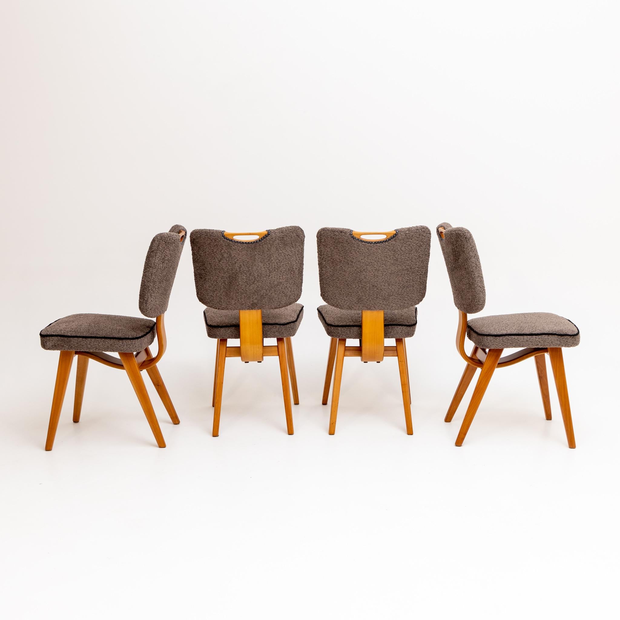 Four Chairs, Italian Manufactory, Mid-20th Century 1