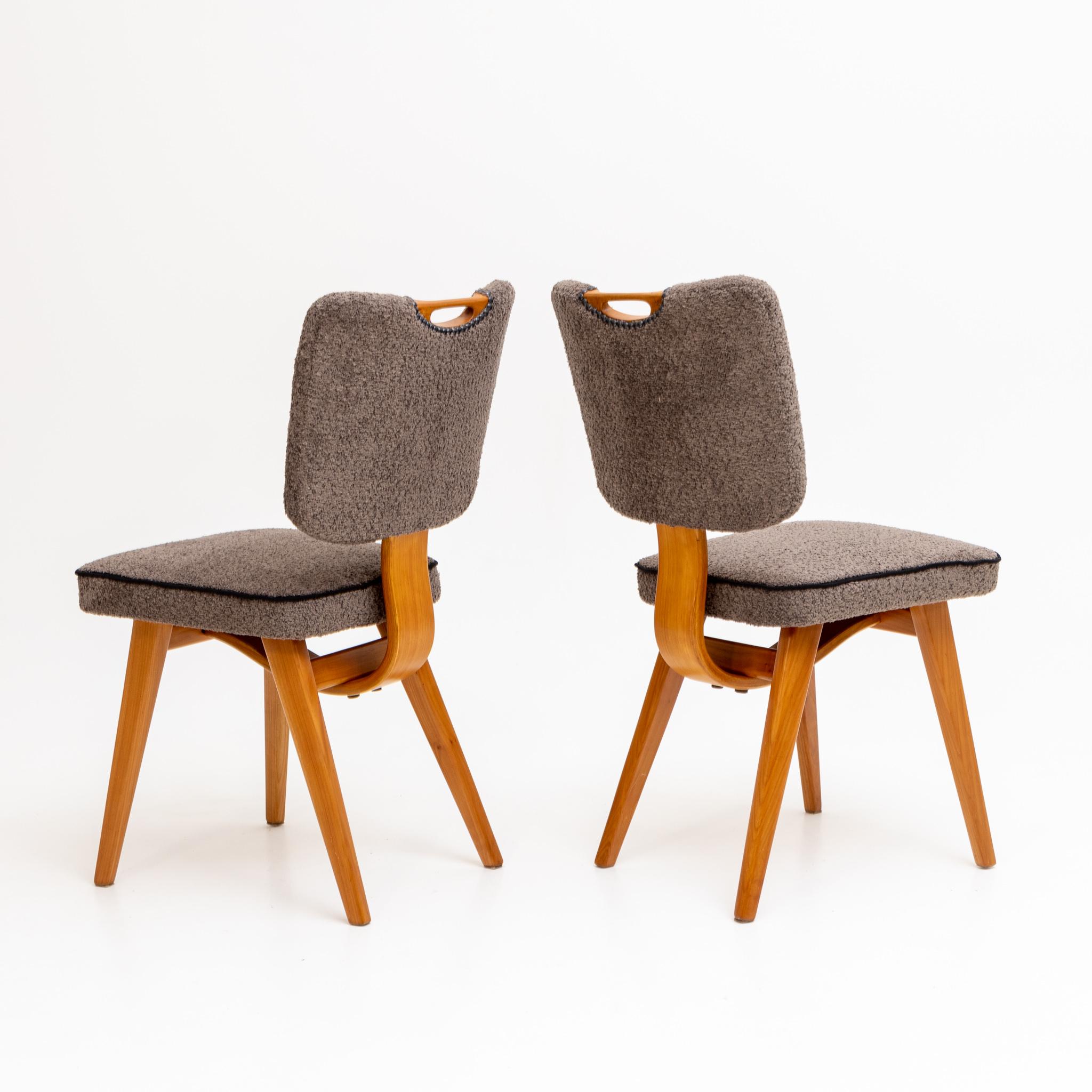 Four Chairs, Italian Manufactory, Mid-20th Century 4