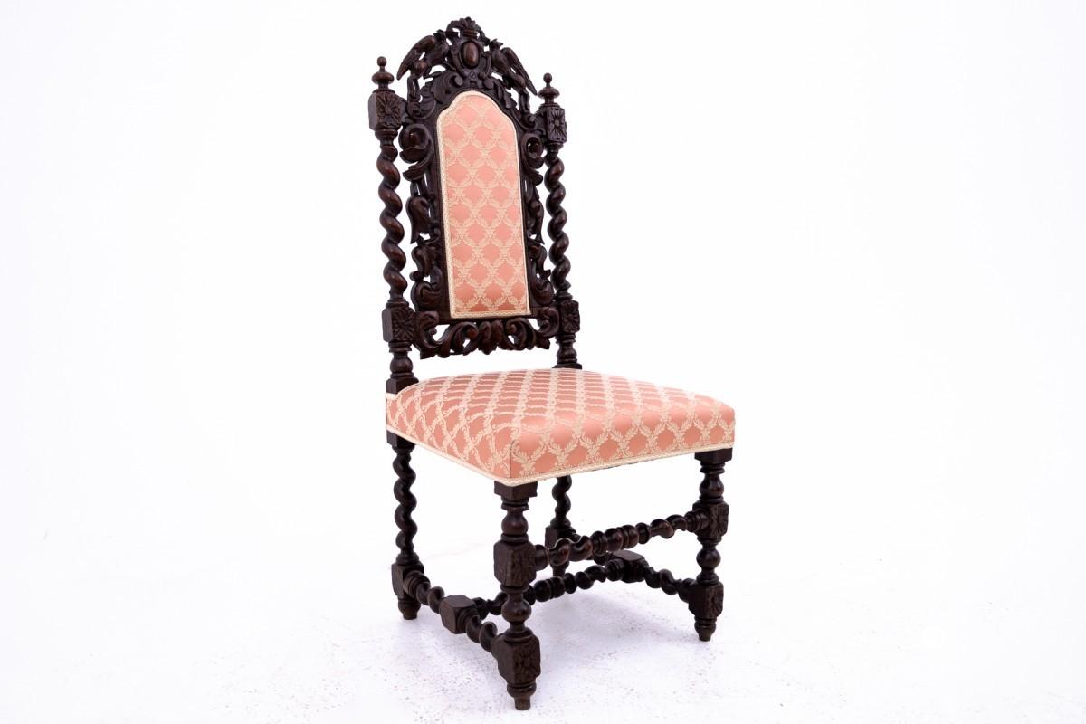 Vier Stühle, Renaissance-Stil, Deutschland, um 1870 (19. Jahrhundert) im Angebot