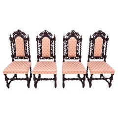 Four chairs, Renaissance style, Germany, around 1870