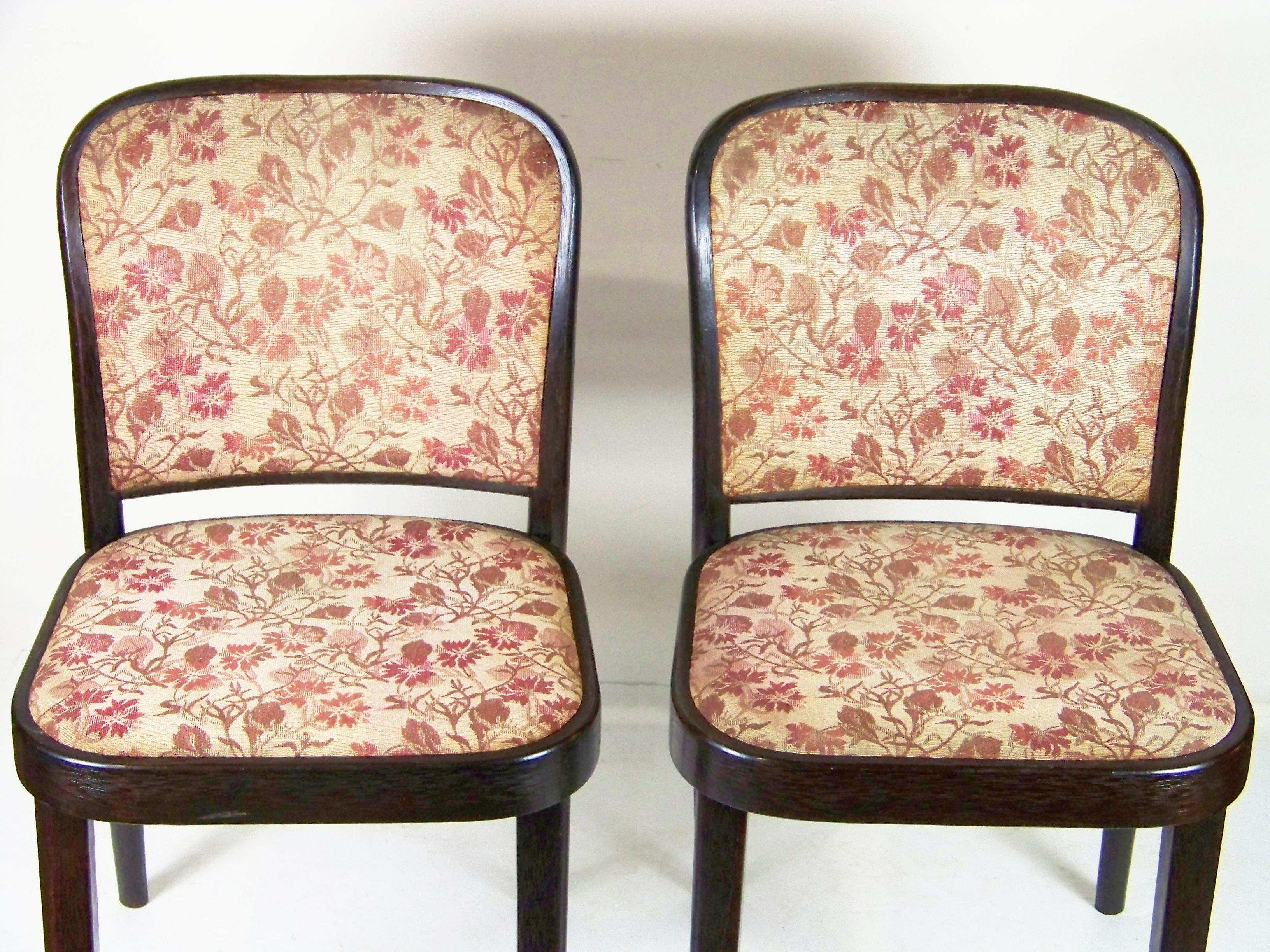 Mid-Century Modern Four Chairs Thonet 811, Josef Hoffmann For Sale