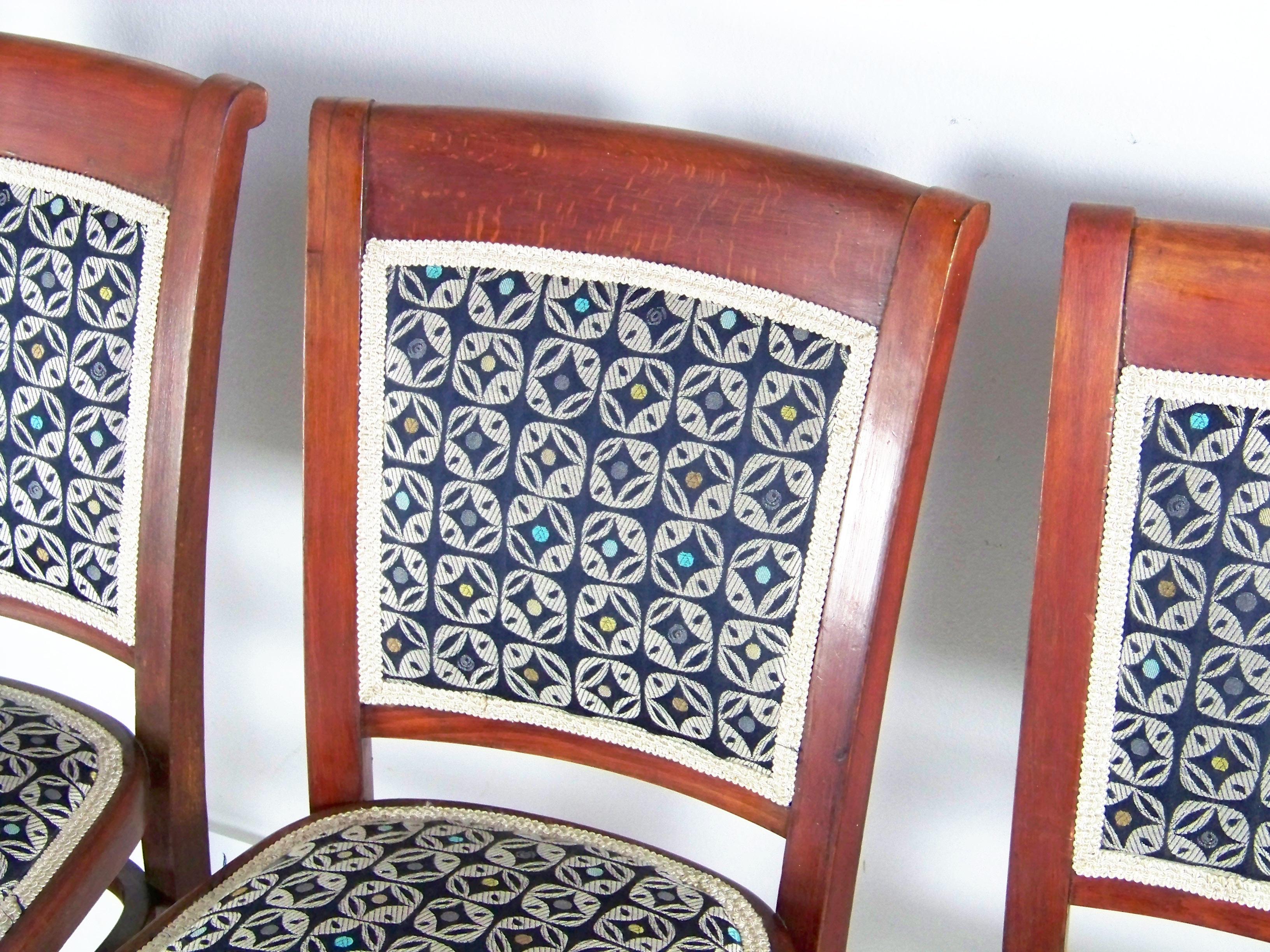Czech Four Chairs Thonet, circa 1920 For Sale