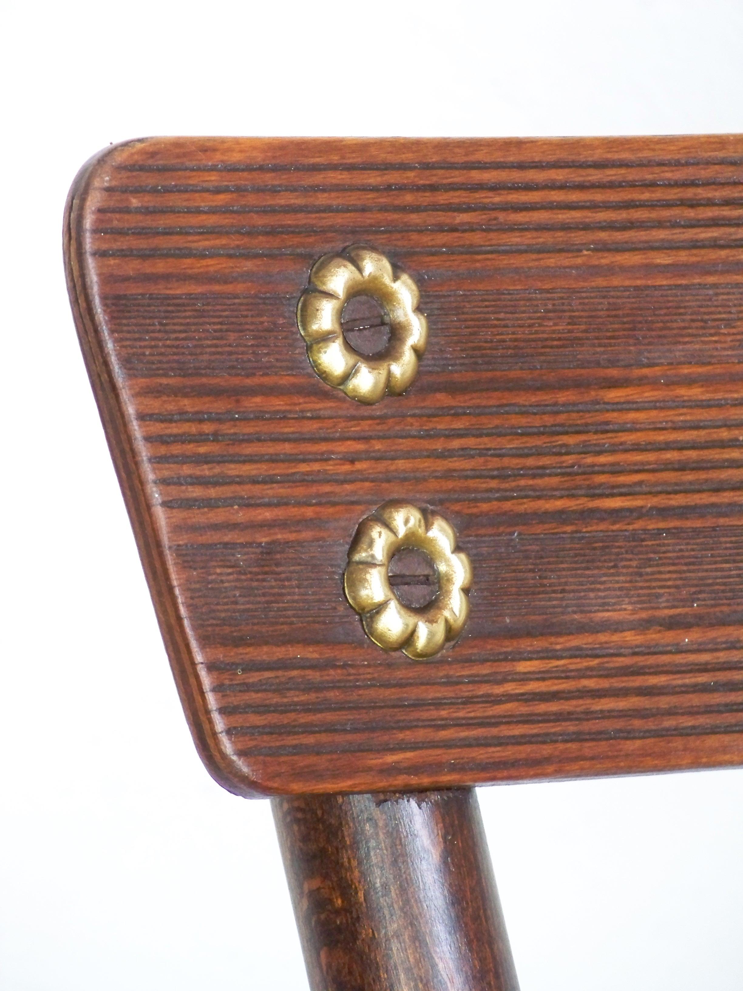Vier Stühle Thonet Nr.651, seit 1907 (20. Jahrhundert) im Angebot