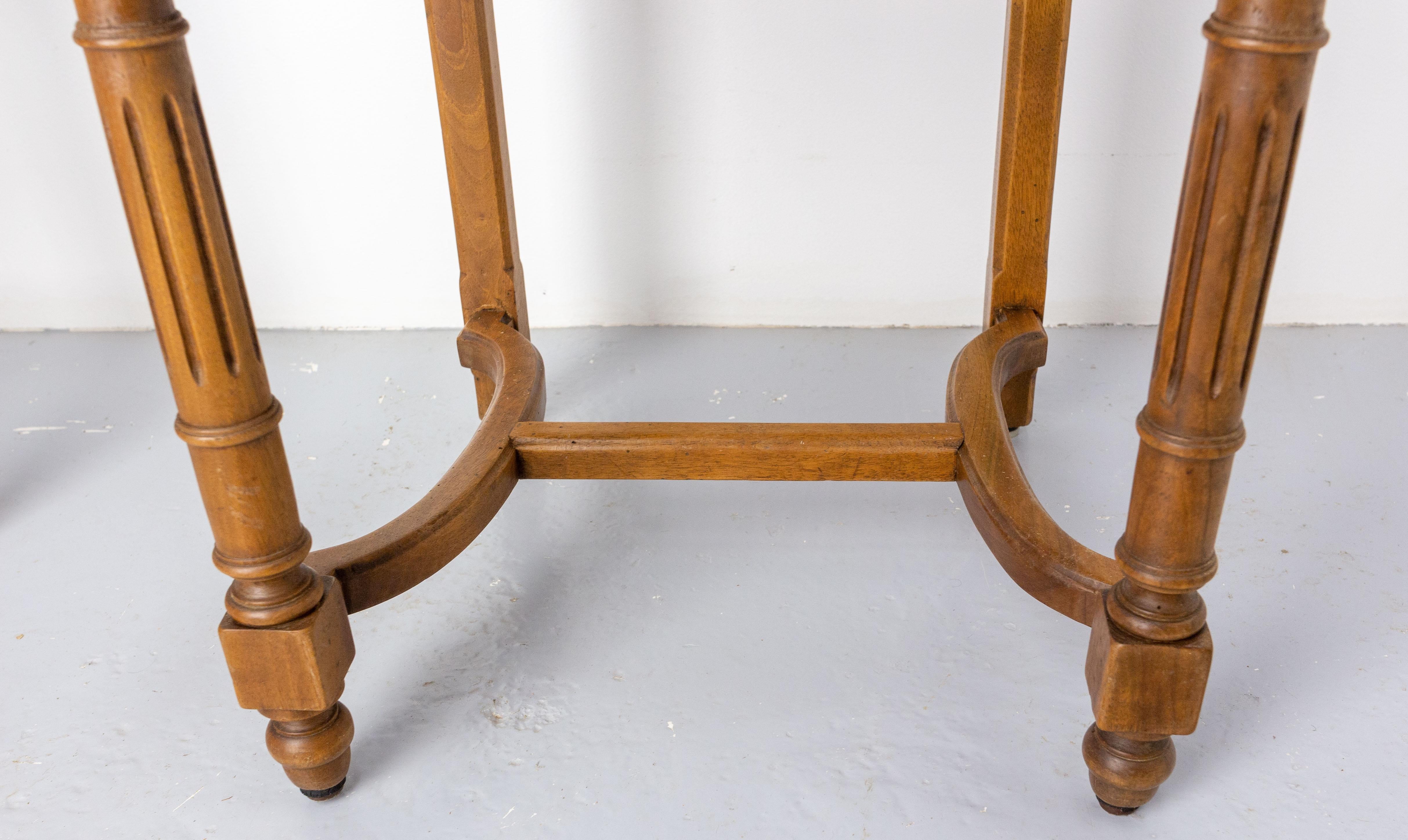 Four Chairs Walnut and Cane in the Louis XIII Style, French, circa 1900 For Sale 8