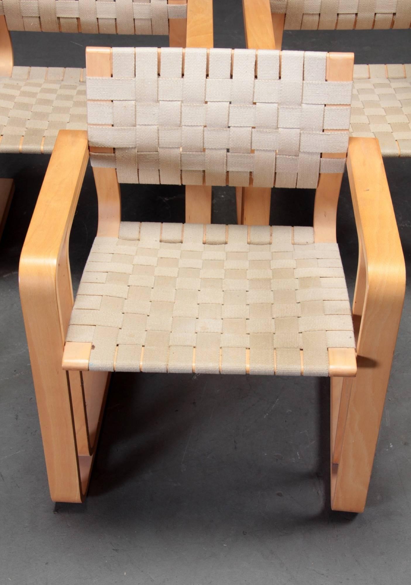 Danish Four Chairs with Beech Armrests by Rud Thygesen and Johnny Sørensen For Sale