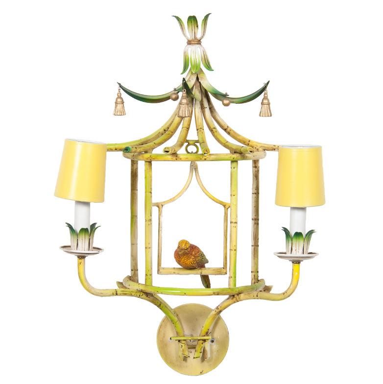 chinoiserie sconce
