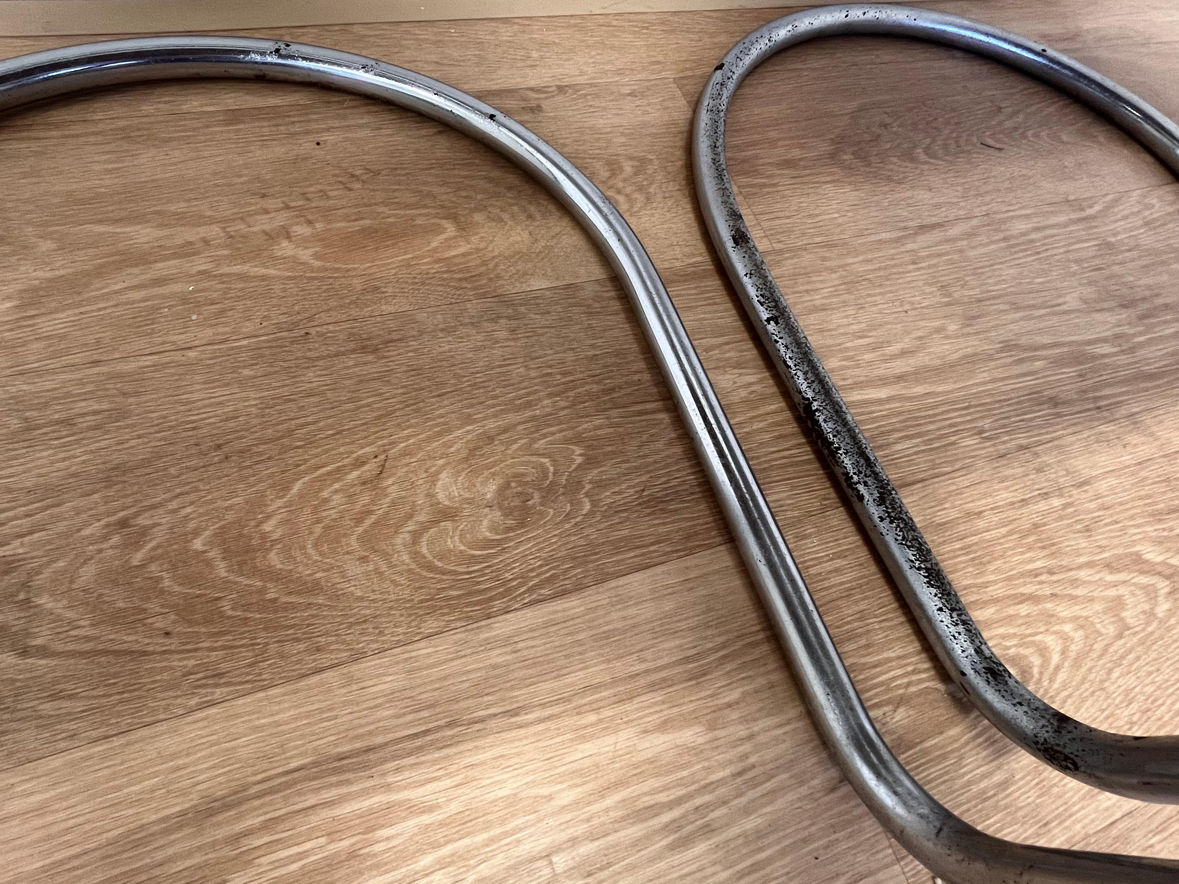 Four Chrome tubular steel Bauhaus Chairs by Fritz August Breuhaus/Thonet - 1930 In Good Condition For Sale In Praha, CZ