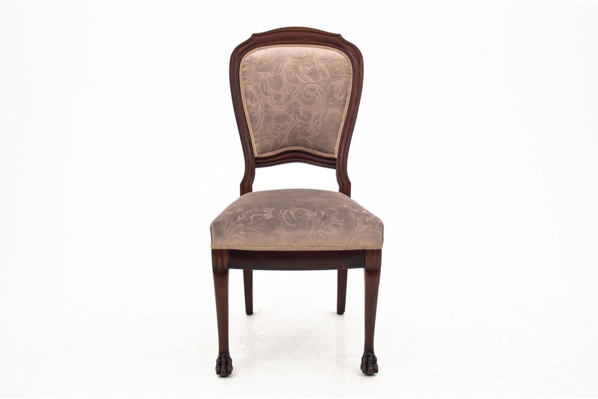 Four Classic Edwardian Antique Chairs For Sale 1