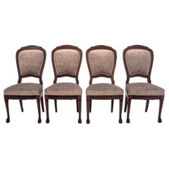 Four Classic Edwardian Used Chairs