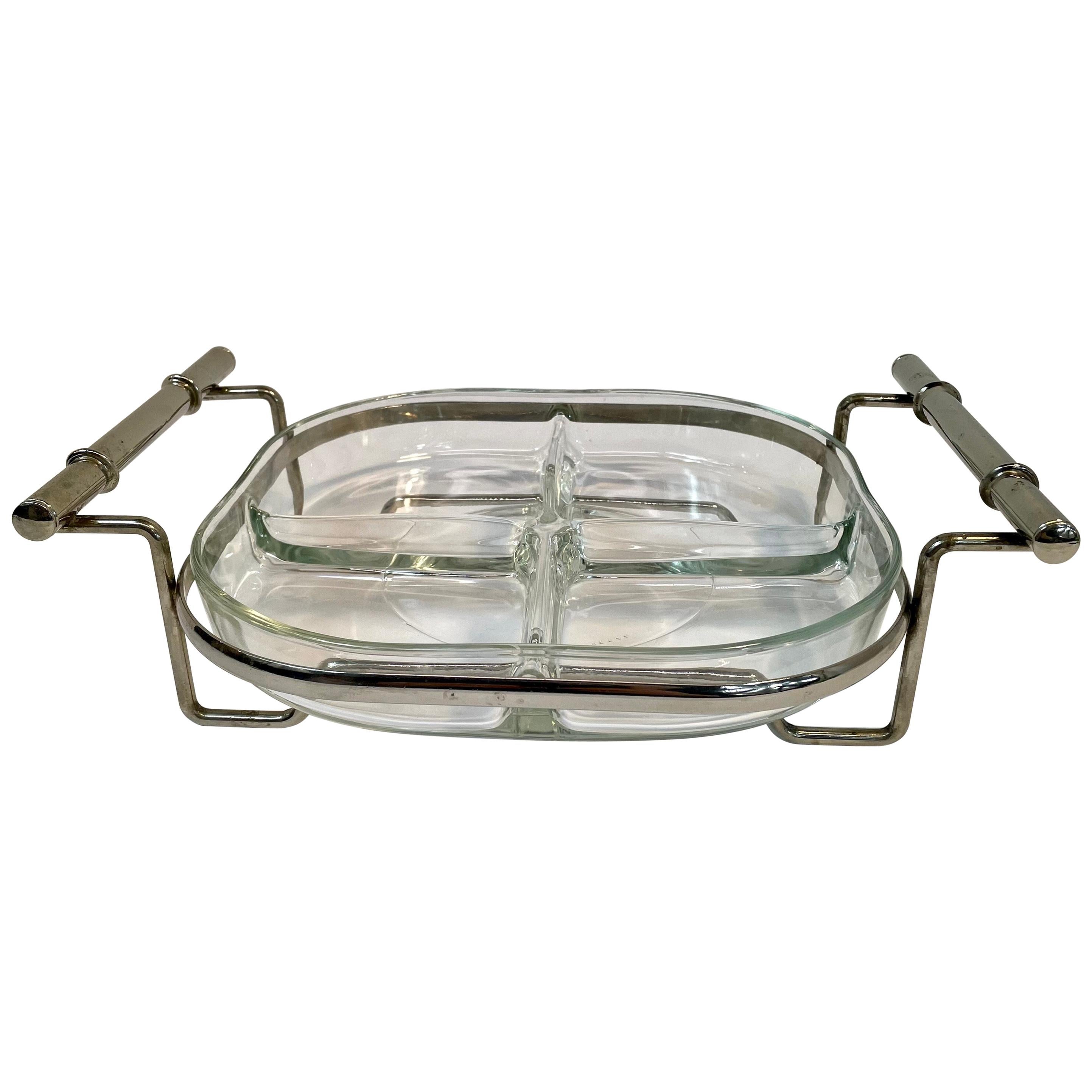 Hollywood Regency Faux Bamboo Oval Brass Serving Tray at 1stDibs