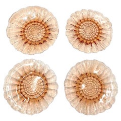 Four Coraline Plates, Model Cora, Designed by Eryka Trzewik Drost for Hsg "Ząbko