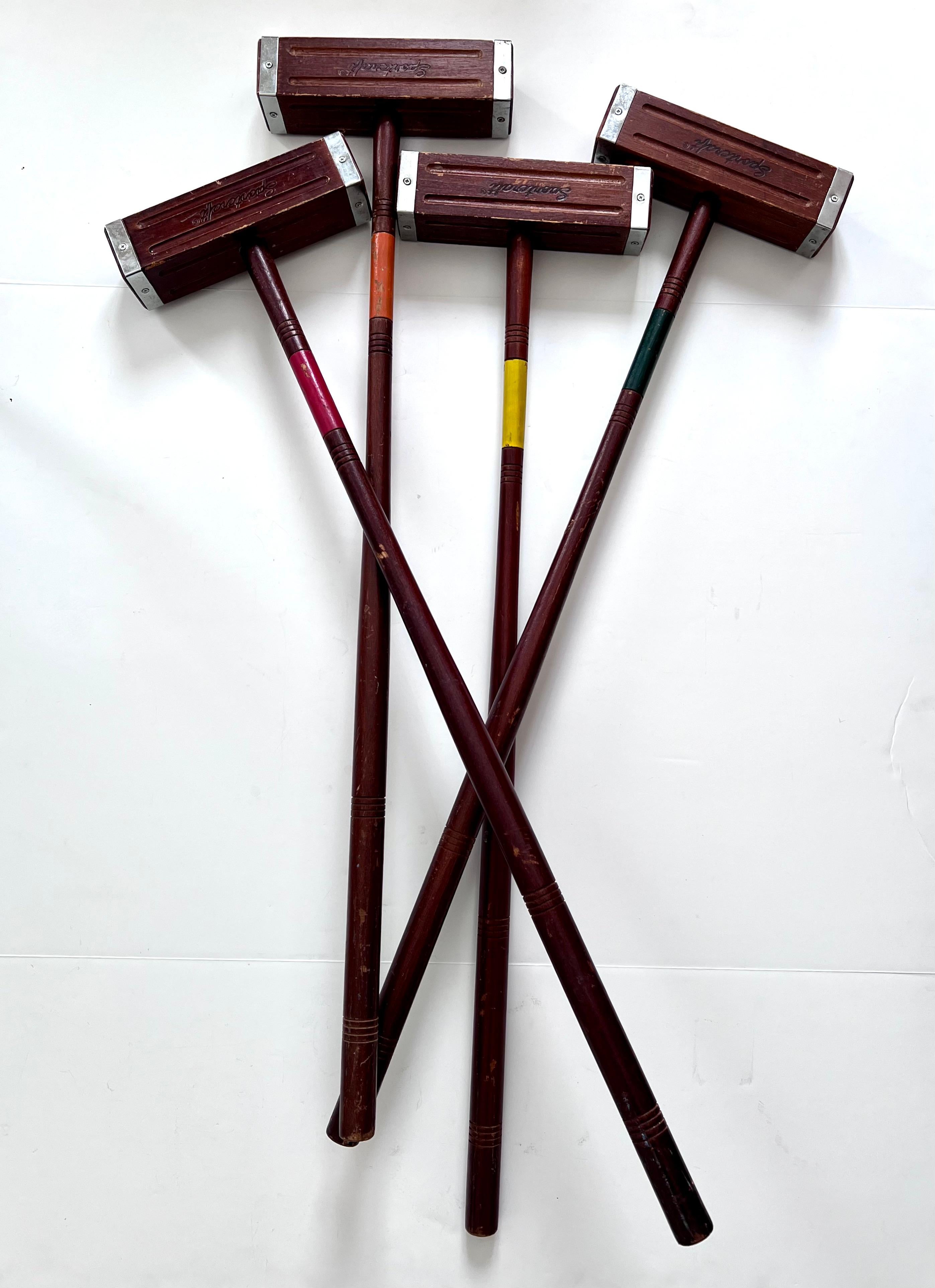 second hand croquet mallets for sale