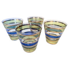 Four Culver, Ltd. Double Old Fashioned Glasses in the Rondo Pattern
