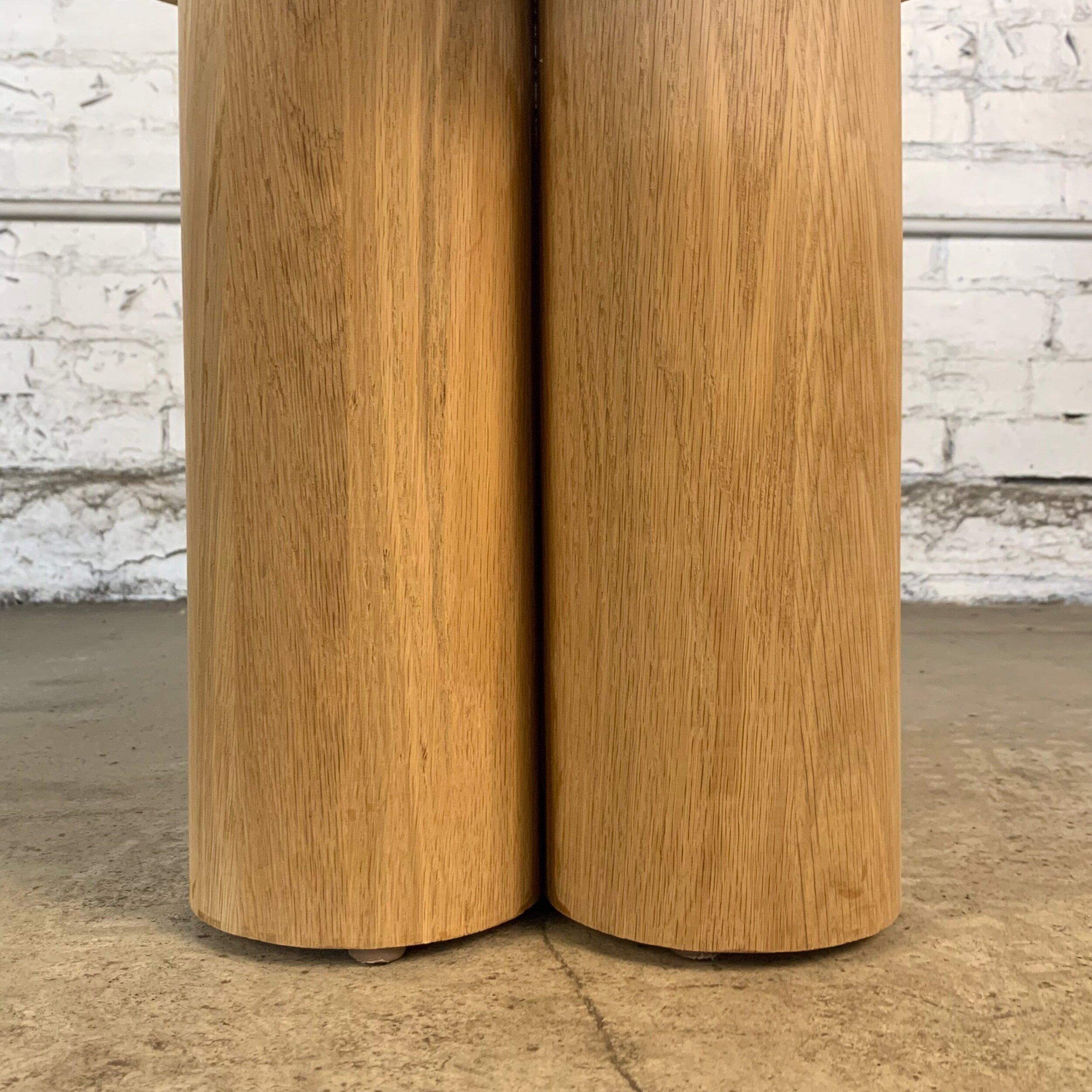 Four Curves Side Table, Made to Order For Sale 4