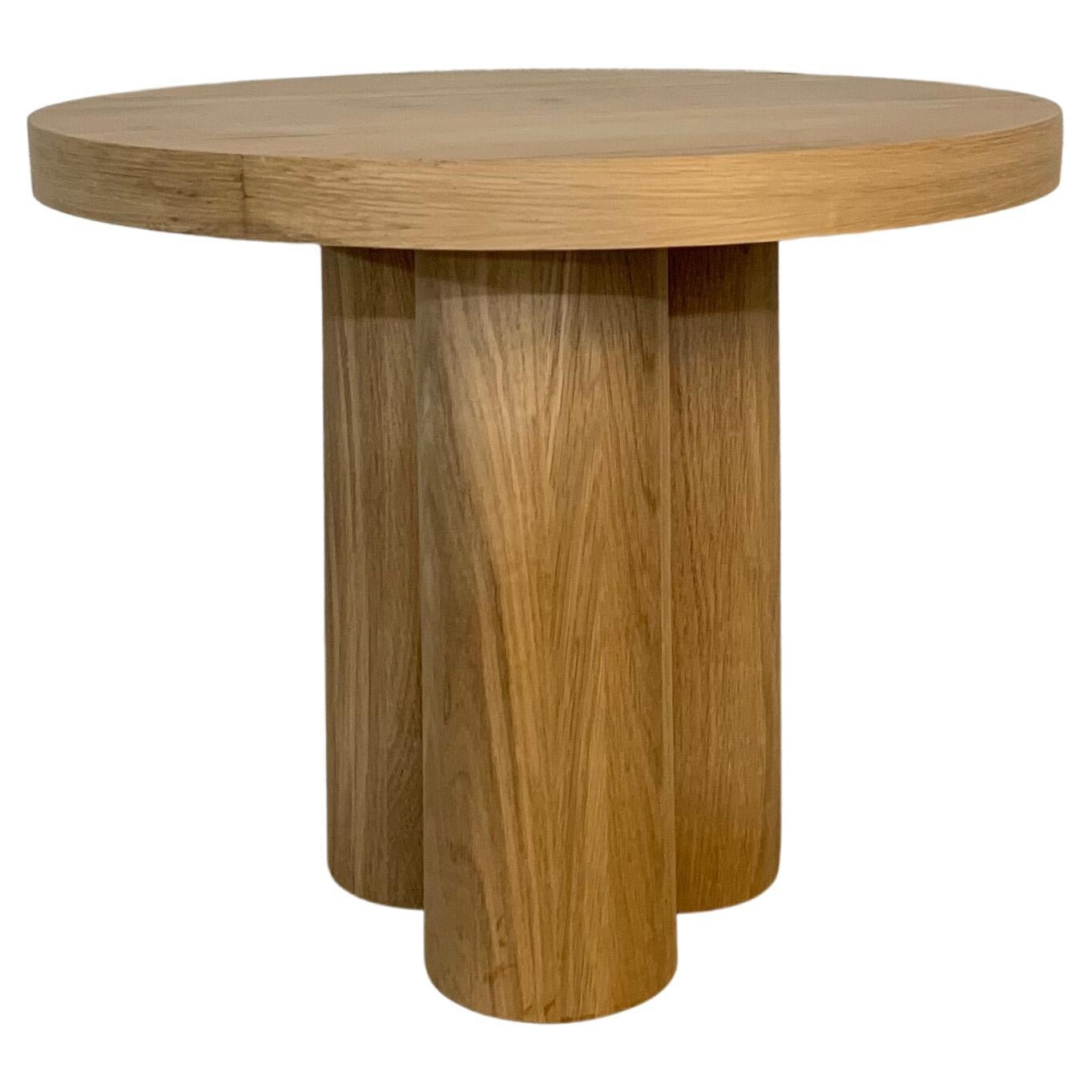 Table d'appoint Four Curves, fabriquée sur commande