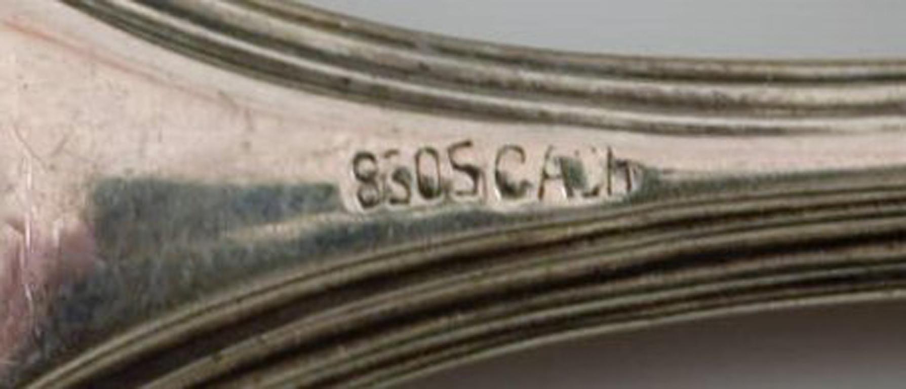 Quattro forbici e pinze danesi ed europee in argento, Grann & Laglye 830s. in vendita 4
