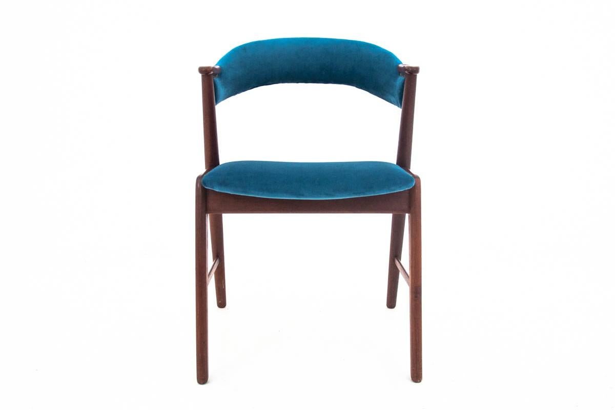 Four Danish Dining Chairs after Renovation For Sale 6