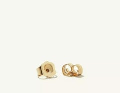 Four Diamond Mini Cluster Stud Earring in 14k Solid Gold
