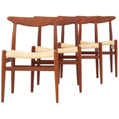 Four Dining Chairs by Hans J. Wegner